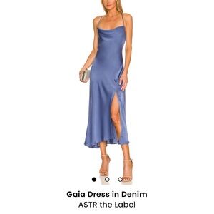 ASTR the label Gaia Dress in Denim